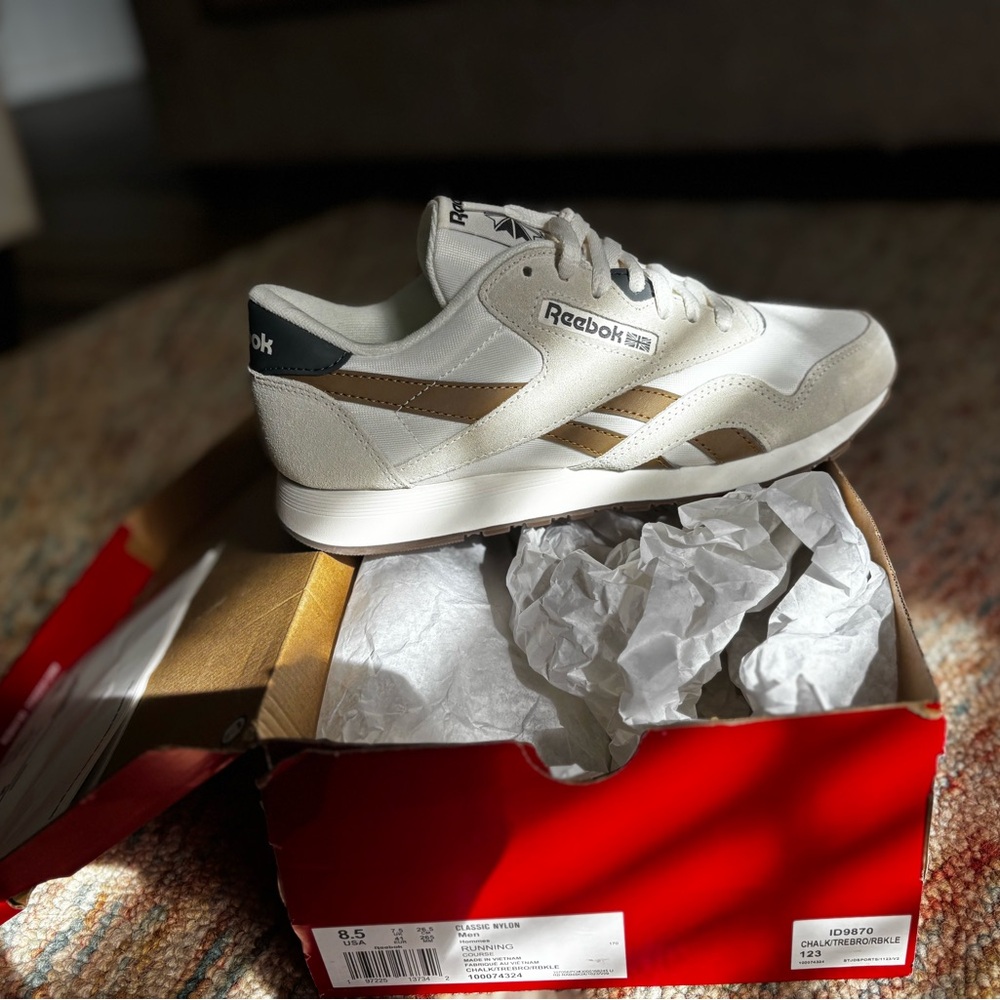 Reebok Men's Nylon Classic Sneakers
